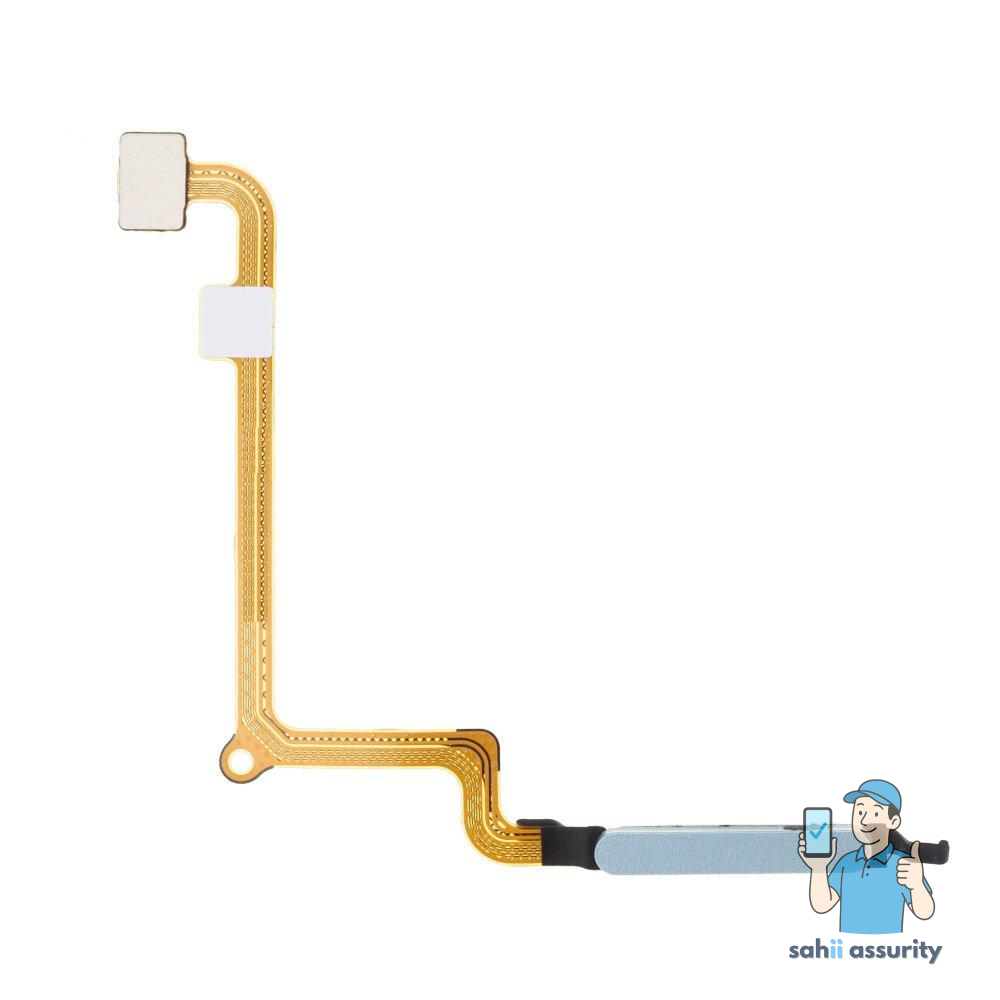 Fingerprint Sensor with Flex Cable for Xiaomi Redmi 13C 5G White